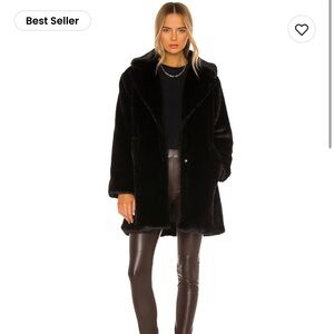 Lamarqu Black Fur Coat!